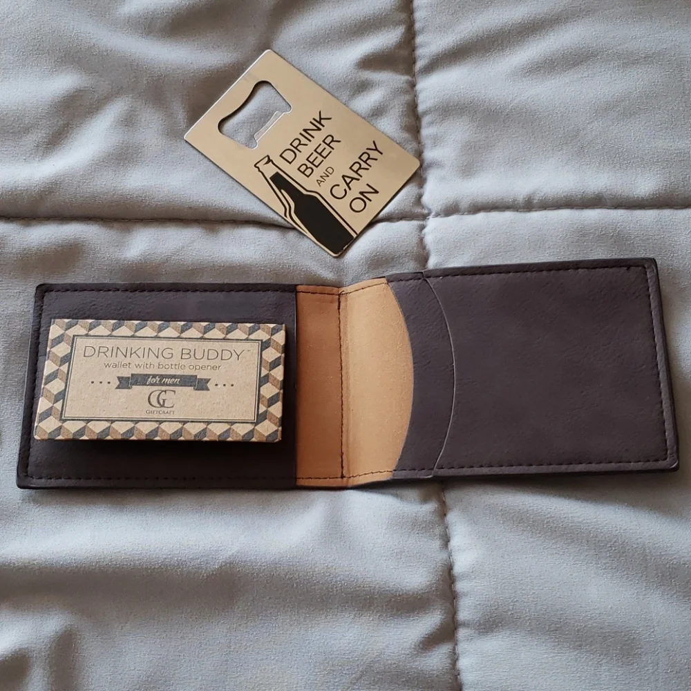 NWT Bottle Opener Wallet
